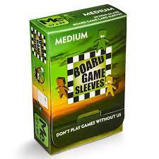 No Glare Medium Board Game Sleeves 57x89mm (50)